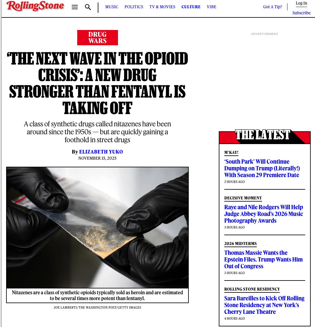 Rolling Stone placement